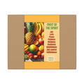 Fruit of the Spirit Canvas Print — Wall Art with Galatians 5:22-23 Scripture