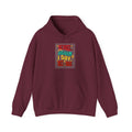 Retro Colorful Quote Hoodie — "Rejoice, again I say rejoice."