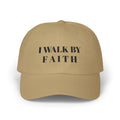 I Walk By Faith Dad Cap – Christian Baseball Hat