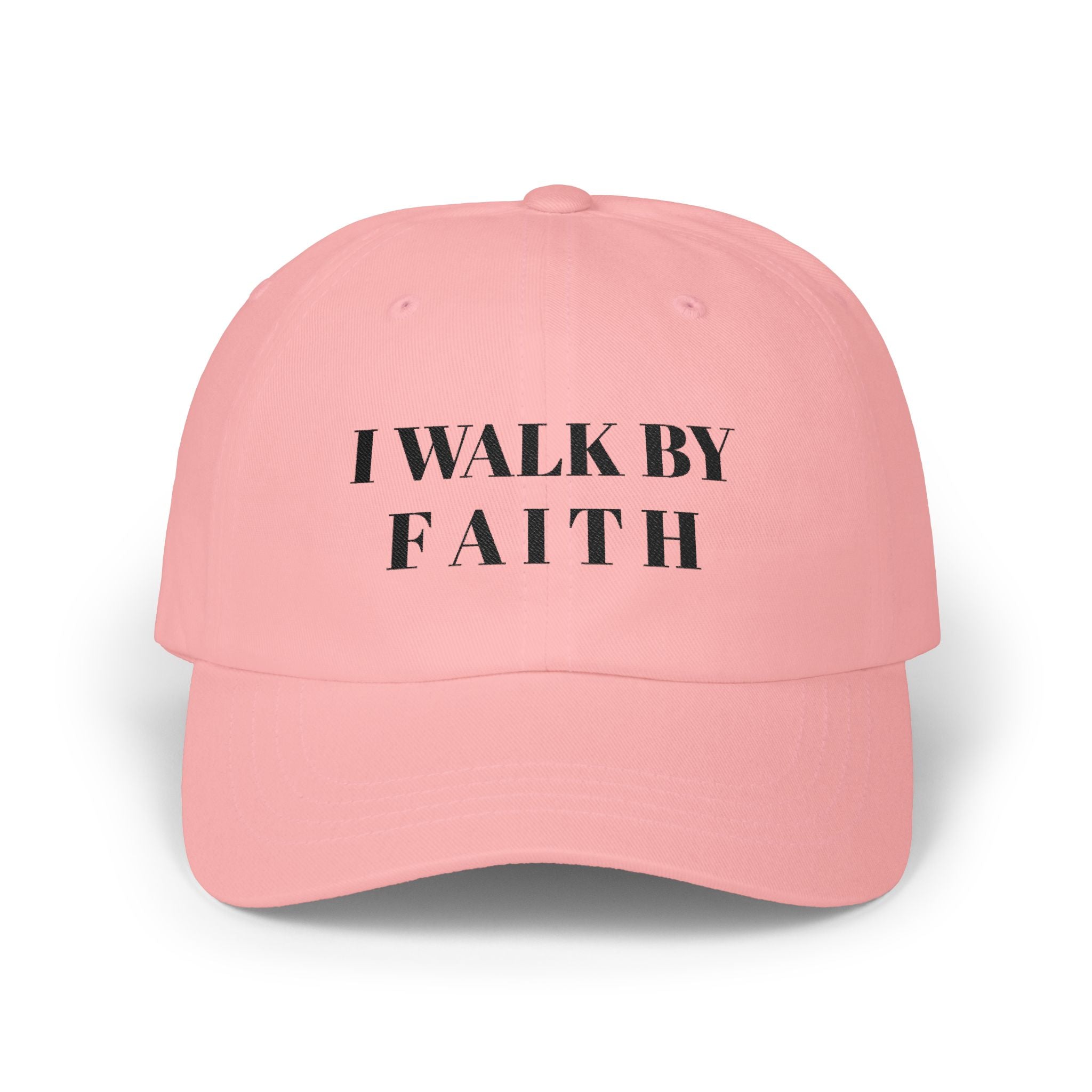 I Walk By Faith Dad Cap – Christian Baseball Hat