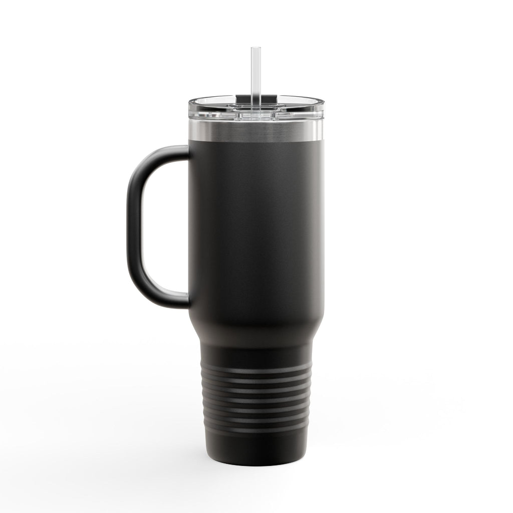40oz Insulated Travel Mug — “My Cup Overflows” Comfort Coffee Tumbler