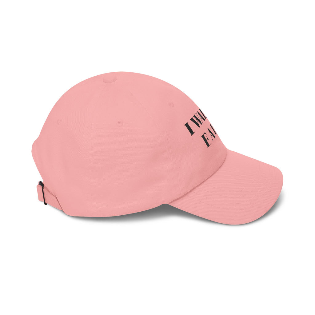I Walk By Faith Dad Cap – Christian Baseball Hat
